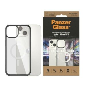 PanzerGlass ClearCase MagSafe iPhone 14/13 6,1 Antibacterial czarny/black 0413