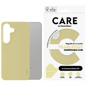 Etui CARE by PanzerGlass Fashion QI do   Samsung Galaxy S25 chardonnay