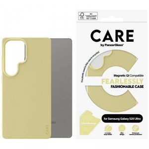 Etui CARE by PanzerGlass Fashion QI do   Samsung Galaxy S25 Ultra chardonnay