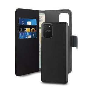 Puro Wallet Detachable Samsung S10 Lite G770 2w1 czarne/black SGS10LITEBOOKC3BLK