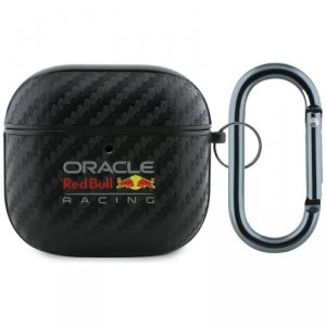 Etui Red Bull PU Carbon Logo do AirPods  4 czarny