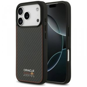Etui Red Bull Kevlar Logo Matt MagSafe   do iPhone 17 Pro czarny