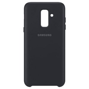 Etui Samsung EF-PA605CB A6 Plus 2018 A605 czarny/black Dual Layer Cover
