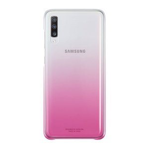 Etui Samsung EF-AA705CP A70 Gradiation Cover różowy/pink