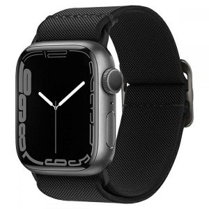 Spigen Fit Lite Apple Watch 4/5/6/7/SE 42/44/45 mm czarny/black AMP02286