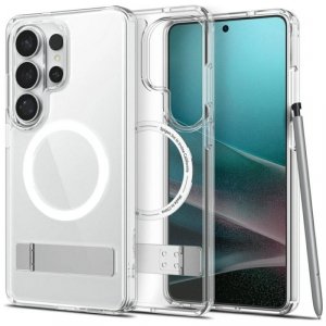Etui Spigen Ultra Hybrid S MAG MagSafe do Samsung Galaxy S26 Ultra przezroczysty