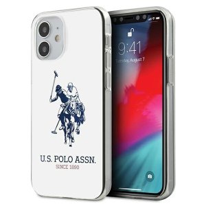US Polo USHCP12STPUHRWH iPhone 12 mini 5,4 biały/white Shiny Big Logo