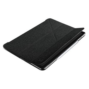 UNIQ etui Yorker Kanvas iPad Pro 12,9 (2020) czarny/obsidian knit black
