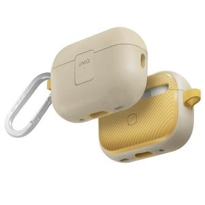 UNIQ etui Clyde Lock Case AirPods Pro 2 (2022/2023) beżowo-żółty/ivo<br />ry-canary yellow 