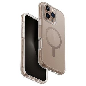 UNIQ etui Combat iPhone 16 Pro 6.3 Magclick Charging złoty/taupe gold