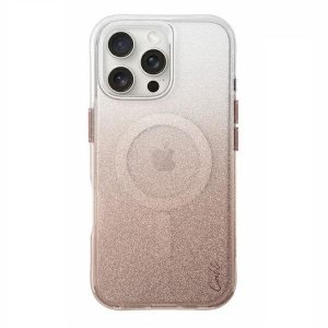 UNIQ etui Coehl Lumino iPhone 16 Pro Max 6.9 Magnetic Charging różowo złoty/rose gold
