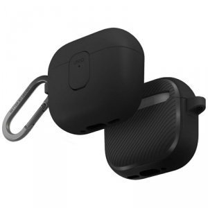 Etui UNIQ Clyde do AirPods 4 Lock Case   czarny