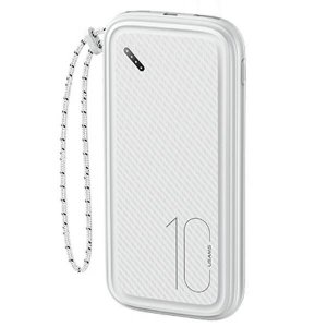 USAMS Powerbank PB56 10000mAh 2xUSB /USB-C / MicroUSB Fast Charge biały/white 10KCD15002 (US-CD150)
