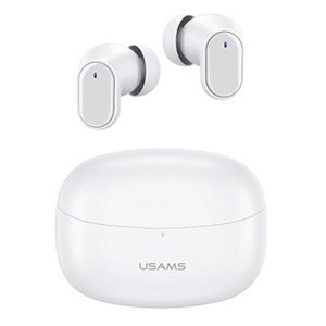 USAMS Słuchawki Bluetooth 5.1 TWS BH series bezprzewodowe biały/white BHUBH02