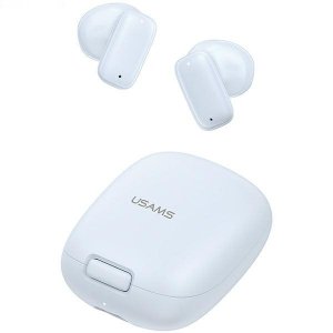 USAMS Słuchawki Bluetooth 5.3 TWSID Series bezprzewodowe niebieski/blue BHUID03 (ID25)