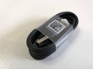 SAMSUNG EP-DG925UBE ORYGINALNY KABEL USB - MICRO USB FAST CHARGE dł.1,2m SAMSUNG GALAXY S6 S6 EDGE S7 S7 EDGE , J4 2018 (czarny)