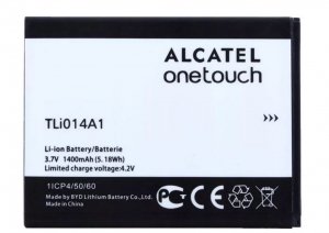 Nowa oryginalna bateria Alcatel TLi014A1 1400mAh do Alcatel One Touch S Pop 4030/ 4030D Alcatel One Touch M'Pop 5020D/ 5020 Alcatel One Touch Fire 4010/ 4010D/ 4012