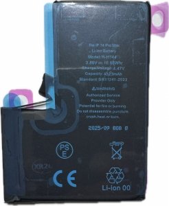 Nowa bateria do iPhone 14 Pro Max 4323mAh Li-Ion OEM High-Cobalt - bez komunikatu