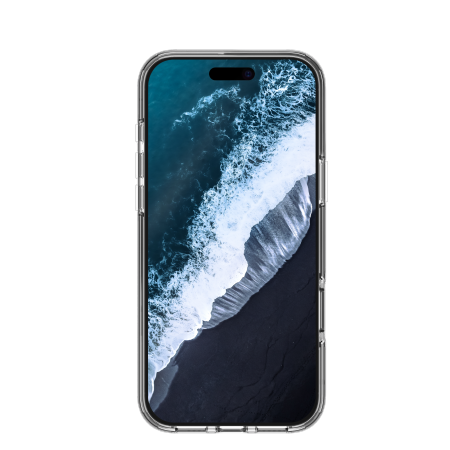 dbramante1928 Iceland Ultra D3O MS Kick - obudowa ochronna z podstawką do iPhone 16 Pro Max kompatybilna z MagSafe (clear)