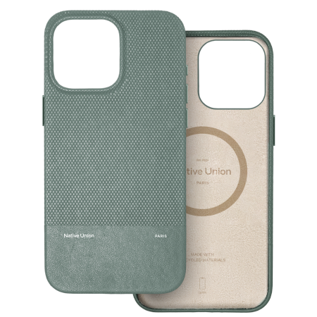Native Union (RE)Classic Case - obudowa ochronna do iPhone 16 Pro Max kompatybilna z MagSafe (slate green)
