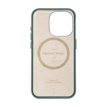 Native Union (RE)Classic Case - obudowa ochronna do iPhone 16 kompatybilna z MagSafe (slate green)