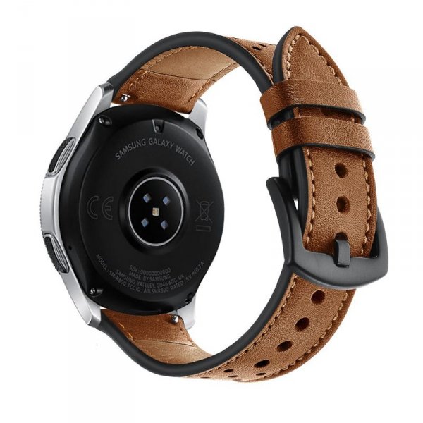 TECH-PROTECT LEATHER SAMSUNG SAMSUNG GALAXY WATCH 46MM BROWN