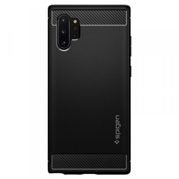 SPIGEN RUGGED ARMOR GALAXY NOTE 10+ PLUS MATTE BLACK