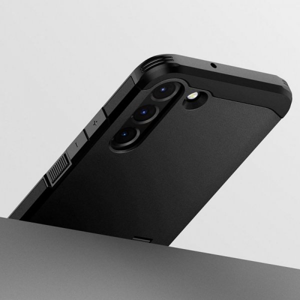 PANCERNE ETUI SPIGEN TOUGH ARMOR  GALAXY S22 BLACK