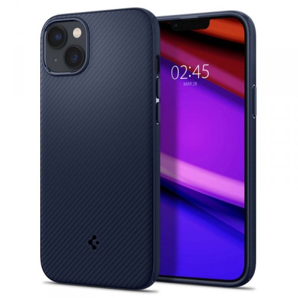 ETUI SPIGEN  MAG ARMOR IPHONE 14 PLUS / 15 PLUS NAVY BLUE