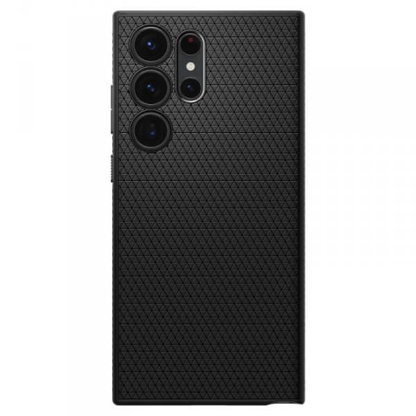 ETUI SPIGEN  LIQUID AIR GALAXY S23 ULTRA MATTE BLACK