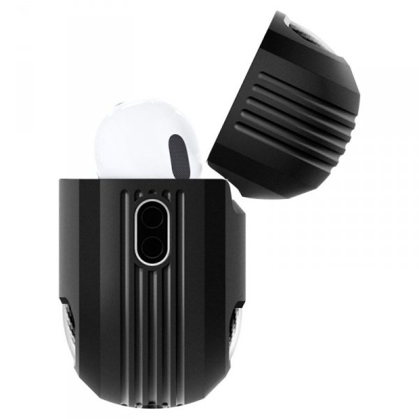 ETUI SPIGEN  RUGGED ARMOR APPLE AIRPODS PRO 1 / 2 MATTE BLACK