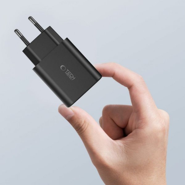 TECH-PROTECT NC30W 3-PORT ŁADOWARKA SIECIOWA  PD30W/QC3.0 BLACK