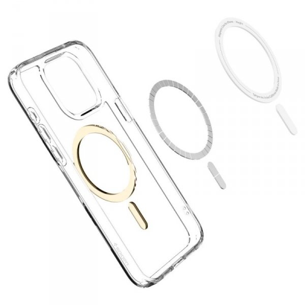 ETUI SPIGEN  ULTRA HYBRID MAG MAGSAFE IPHONE 15 PRO MAX GOLD