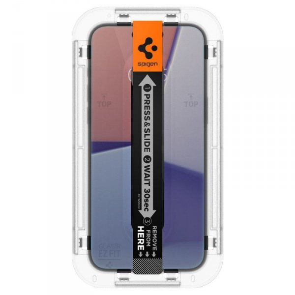 SZKŁO HARTOWANE SPIGEN GLAS.TR ”EZ FIT” 2-PACK IPHONE 15 PLUS PRIVACY