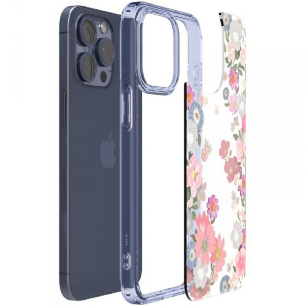 ETUI SPIGEN  ULTRA HYBRID IPHONE 15 PRO BLOSSOM