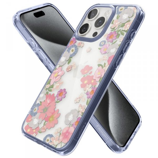 ETUI SPIGEN  ULTRA HYBRID IPHONE 15 PRO BLOSSOM