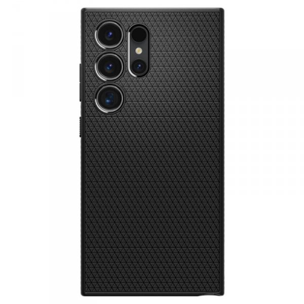 ETUI SPIGEN  LIQUID AIR GALAXY S24 ULTRA MATTE BLACK