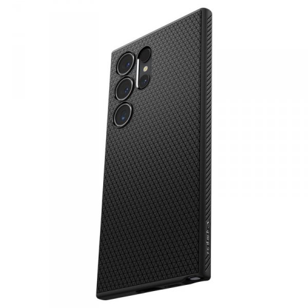 ETUI SPIGEN  LIQUID AIR GALAXY S24 ULTRA MATTE BLACK