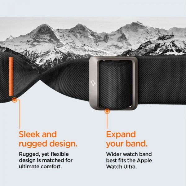 SPIGEN LITE FIT ”PRO” APPLE WATCH ULTRA 1 / 2 (49 MM) MATTE BLACK