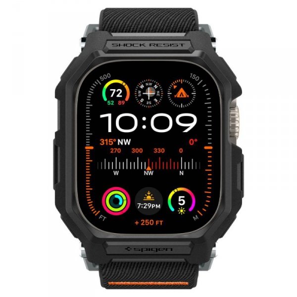 SPIGEN LITE FIT ”PRO” APPLE WATCH ULTRA 1 / 2 (49 MM) MATTE BLACK
