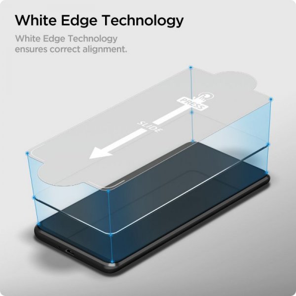 SZKŁO HARTOWANE SPIGEN GLAS.TR SLIM 2-PACK GALAXY A15 4G / 5G / A25 5G / M15 5G CLEAR