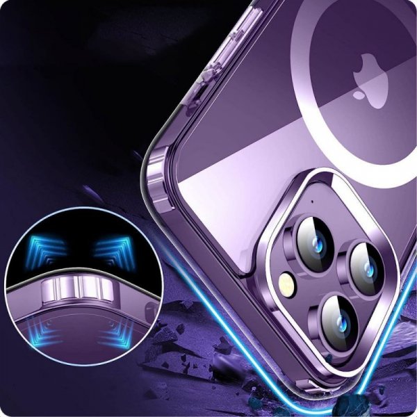 TECH-PROTECT FLEXAIR HYBRID MAGSAFE SAMSUNG GALAXY S24 ULTRA CLEAR