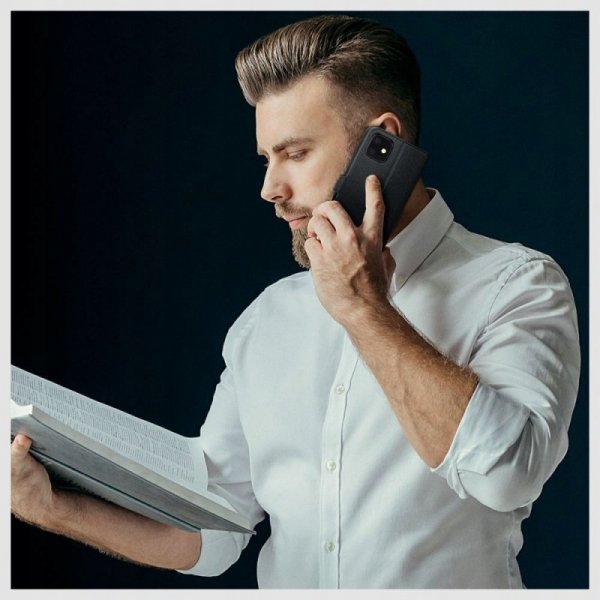 OTWIERANE KSIĄŻKOWE ETUI FUTERAŁ TECH-PROTECT  WALLET SAMSUNG GALAXY A05S BLACK