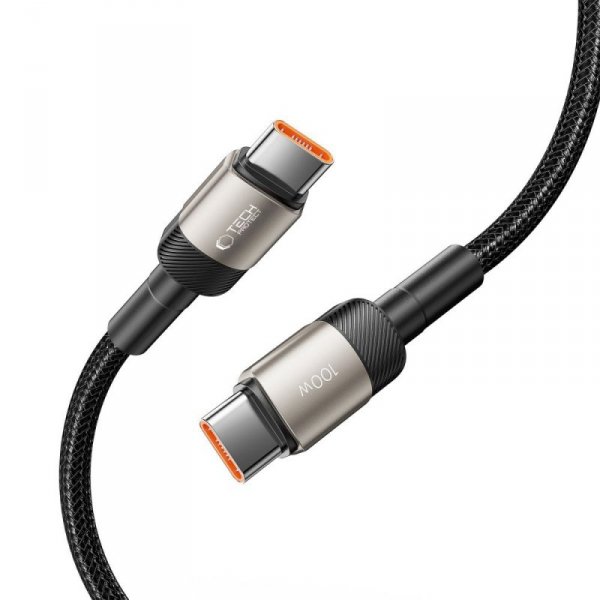 TECH-PROTECT ULTRABOOST EVO TYPE-C KABEL  PD100W/5A 200CM TITANIUM