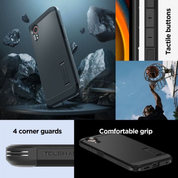 ETUI SPIGEN  TOUGH ARMOR GALAXY XCOVER 7 BLACK