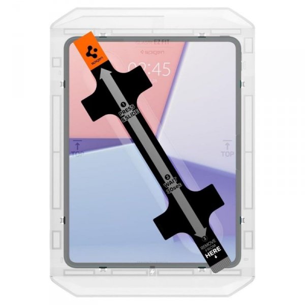 SZKŁO HARTOWANE SPIGEN GLAS.TR ”EZ FIT” IPAD PRO 13 7 / 2024 CLEAR