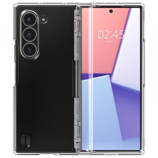 ETUI SPIGEN  ULTRA HYBRID PRO GALAXY Z FOLD 6 CRYSTAL CLEAR