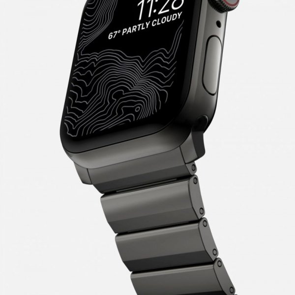 TECH-PROTECT STEELBAND APPLE WATCH 6 / 7 / 8 / 9 / 10 / SE / ULTRA 1 / 2 (44 / 45 / 46 / 49 MM) BLACK
