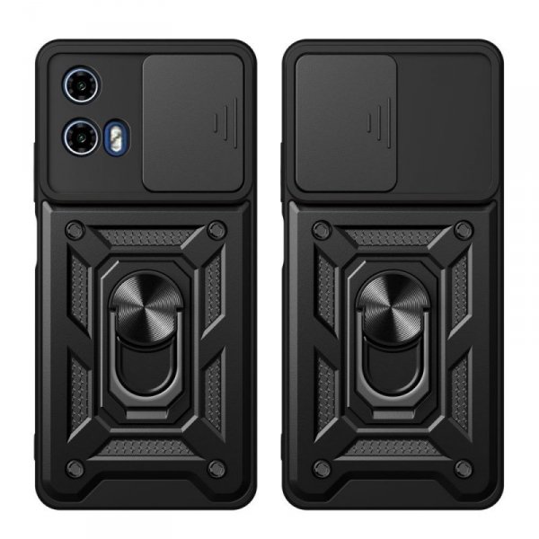 ETUI PANCERNE ETUI PLECKI NAKŁADKA CASE TECH-PROTECT   CAMSHIELD PRO MOTOROLA EDGE 50 FUSION 5G BLACK