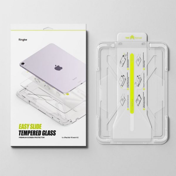 SZKŁO HARTOWANE RINGKE EASY SLIDE IPAD AIR 11 6 / 2024 CLEAR